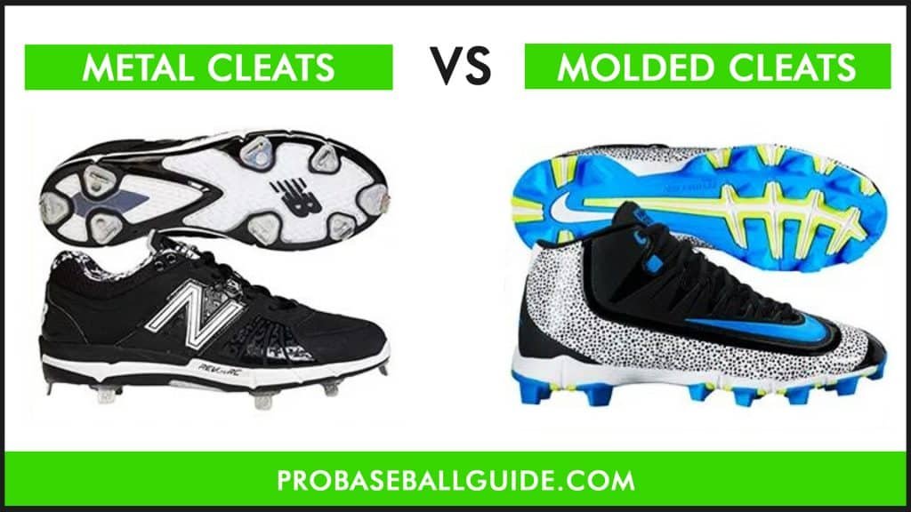Metal Cleats vs Molded Cleats