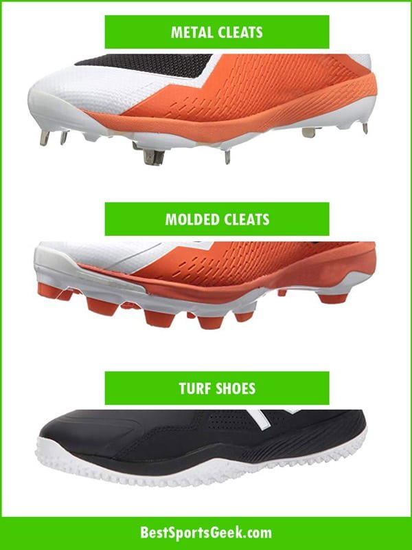 plastic cleats on turf