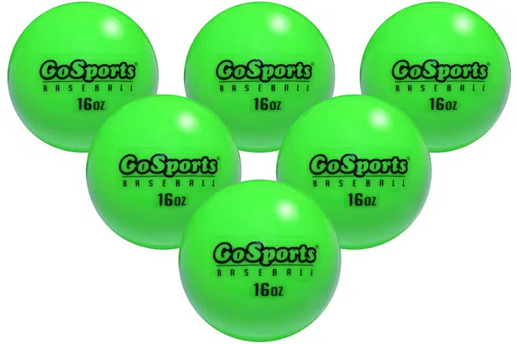 Weighted Baseballs for Hitting Practice