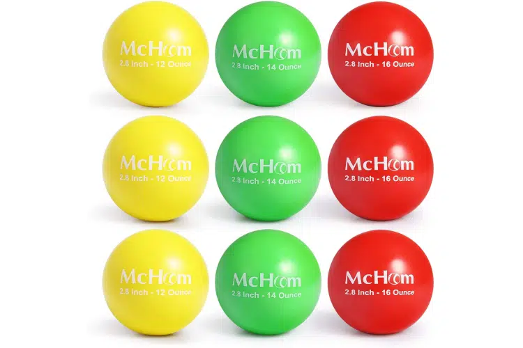 Weighted Baseballs for Hitting Practice