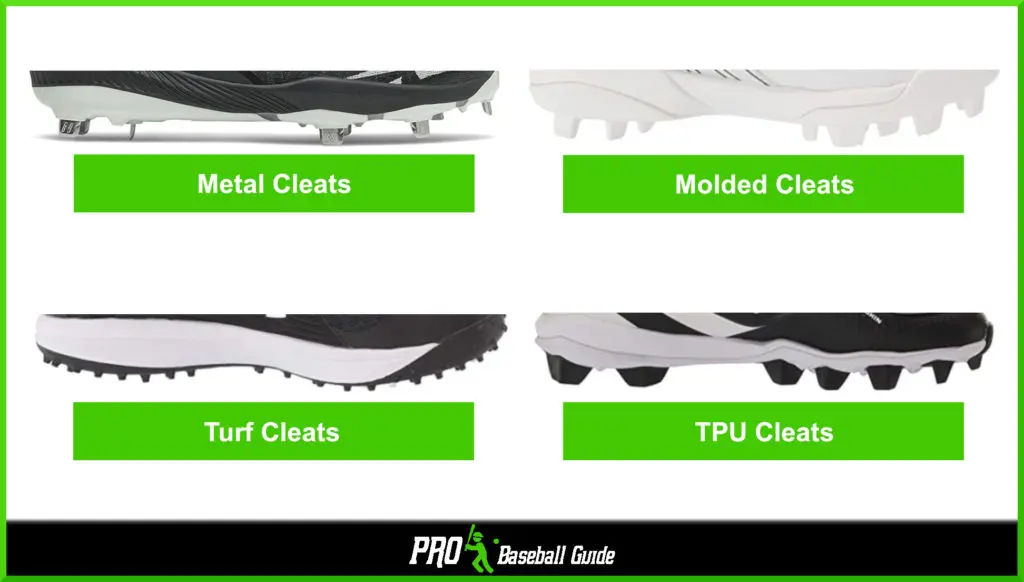 Different Types of Baseball Cleats